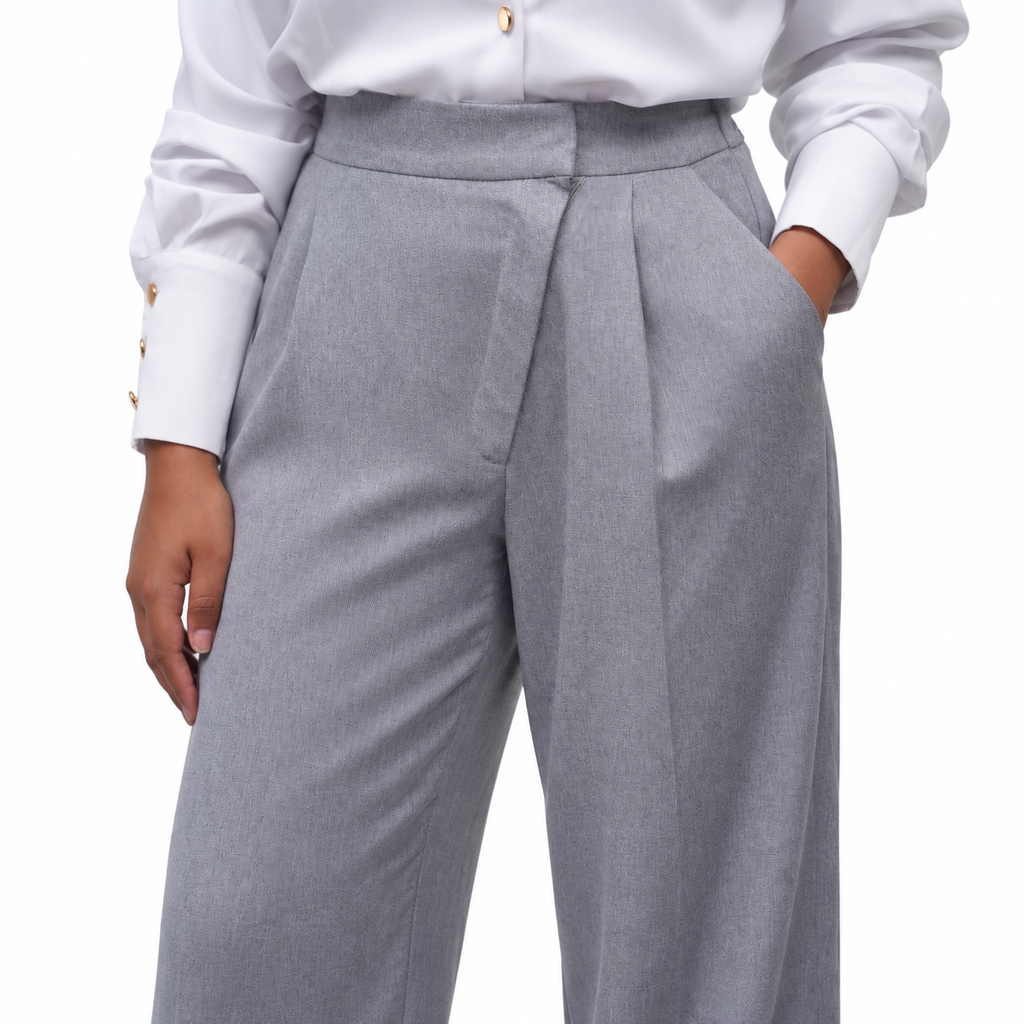 Elan | Pantalon à fermeture asymétrique