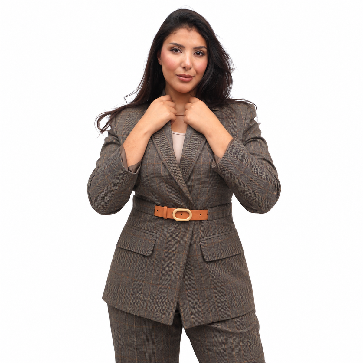 Eloquence | Ensemble au Blazer ceinturé