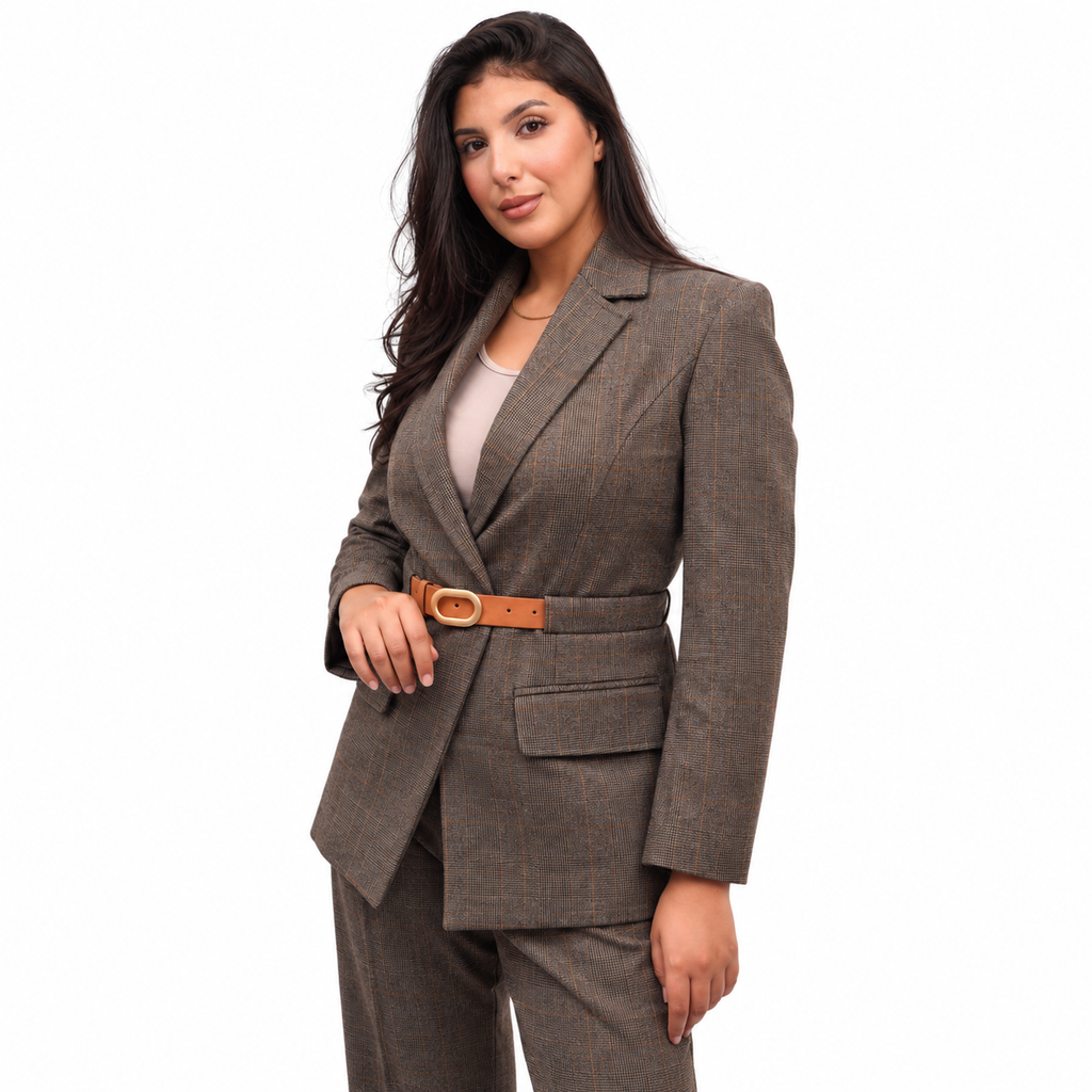Eloquence | Ensemble au Blazer ceinturé