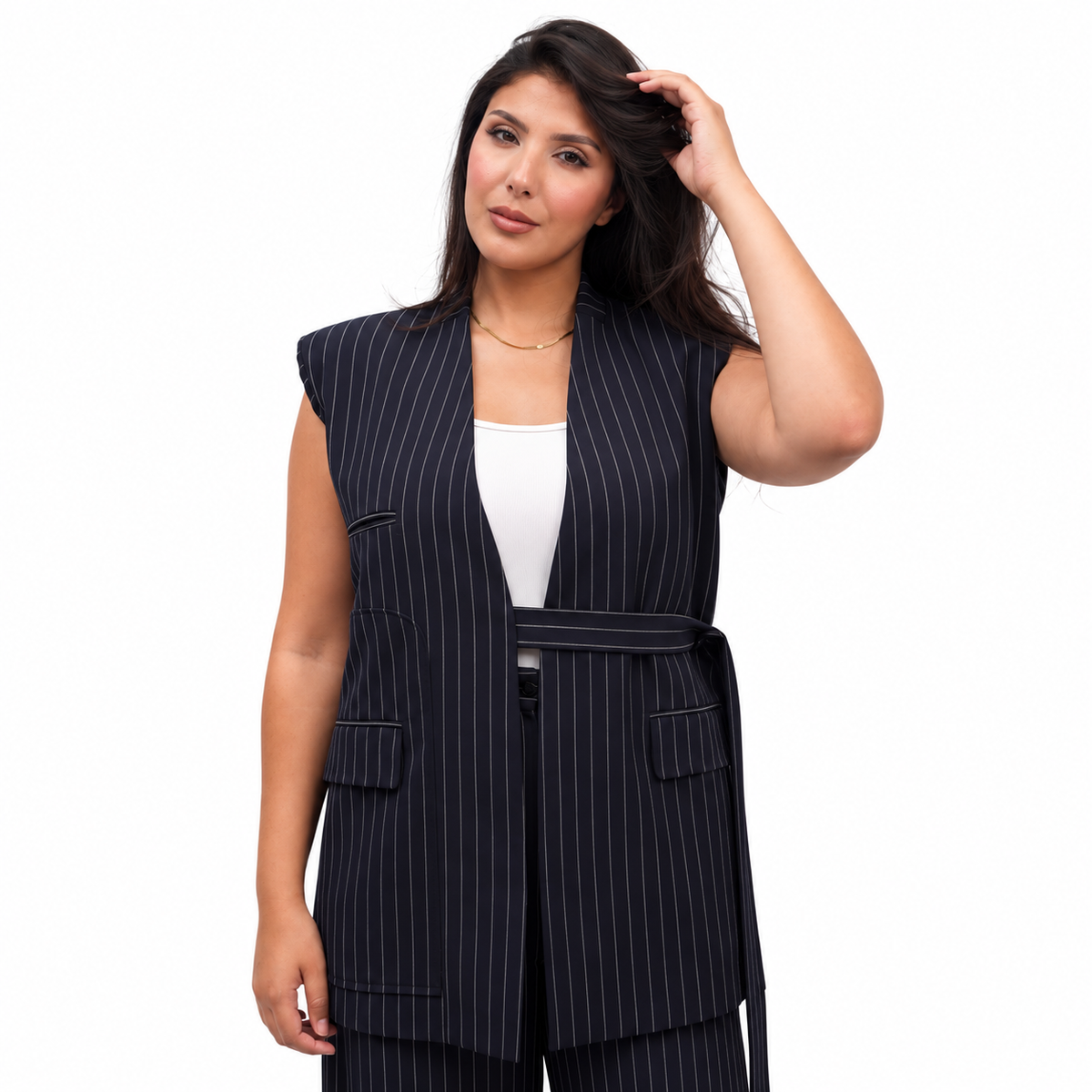 Saphir | Ensemble rayé
