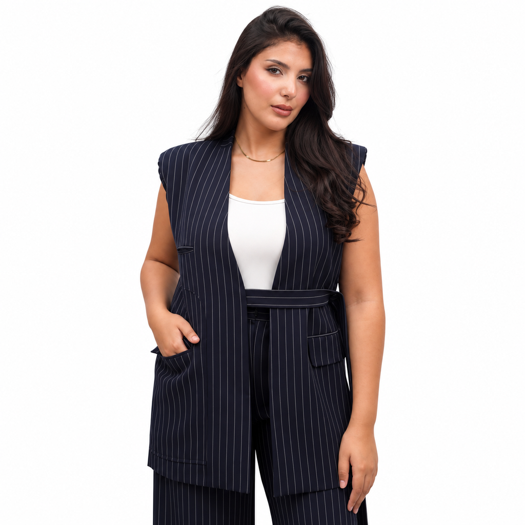 Saphir | Ensemble rayé