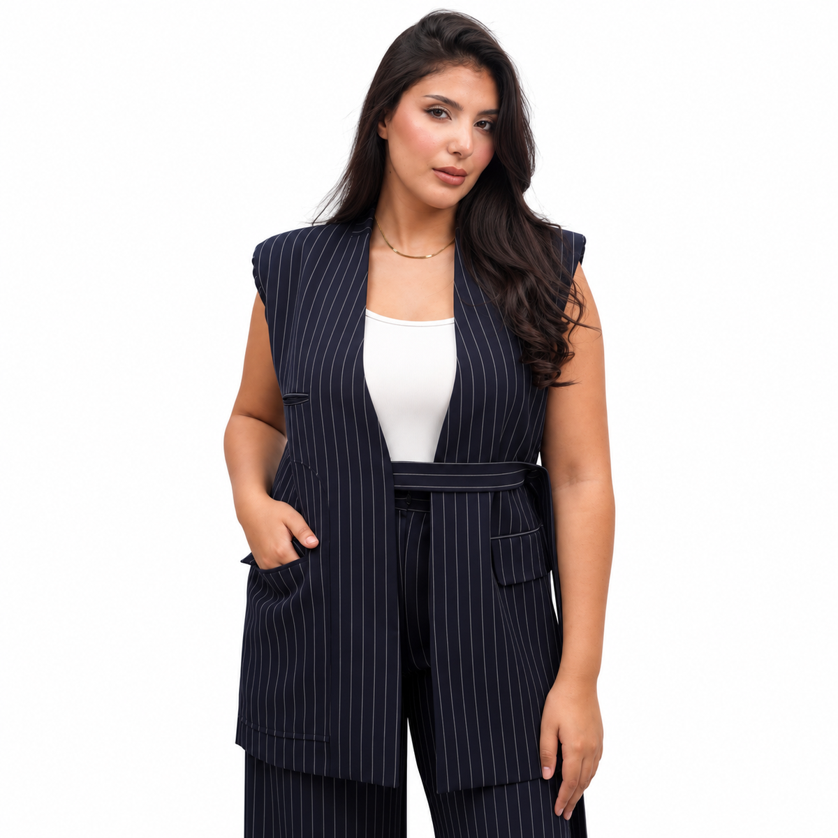 Saphir | Ensemble rayé
