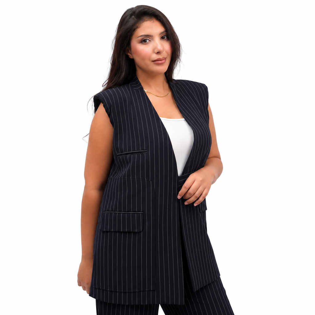 Saphir | Ensemble rayé